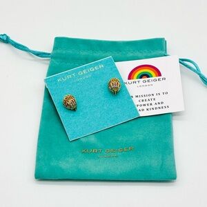 Kurt Geiger Multicolor Eagle Heas Stud Earrings